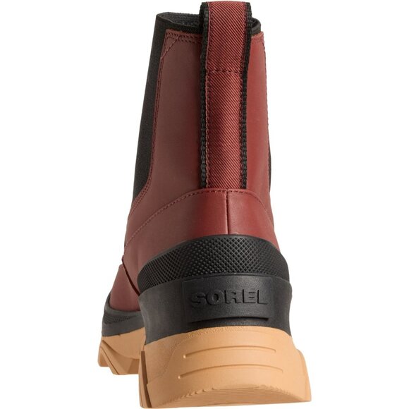 NEW Sorel Brex Chelsea Boots Waterproof Genuine Leather 2510 6S3 - Picture 4 of 5